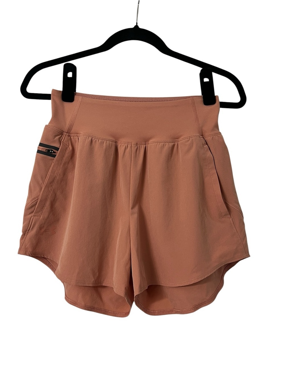 Under Armour Women’s Athletic Gym Casual Athleisure Sport Shorts Dusty Pink- S
